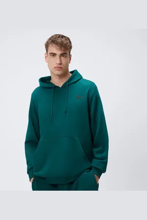 Reebok BLUZA Z KAPTUREM IDENTITY SMALL LOGO FT HOODIE