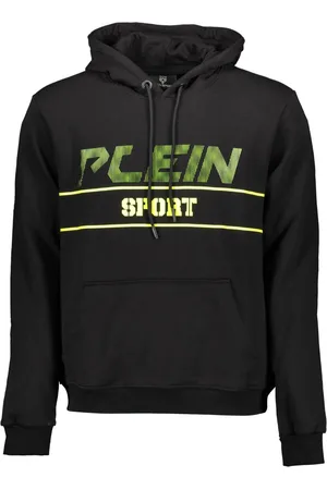 Philipp Plein SPORTOWA BLUZA PLEIN BEZ ZAMKA MĘSKA CZARNA