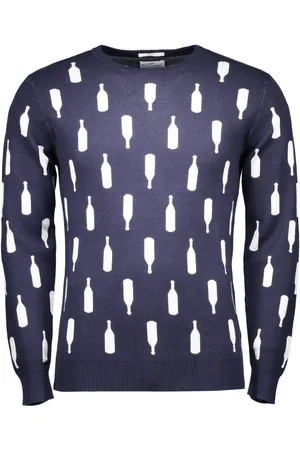 GANT NIEBIESKI SWETER MĘSKI