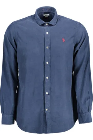 Ralph Lauren MĘSKA KOSZULKA POLO Z DŁUGIM RĘKAWEM NIEBIESKA