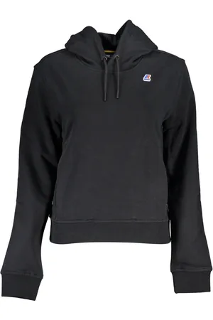 HERS K-WAY DAMSKA CZARNA BLUZA BEZ ZAMKA