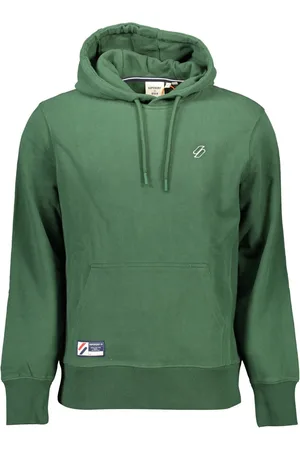 Superdry BLUZA BEZ ZAMKA MĘSKA SZARA