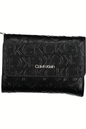 Calvin Klein PORTFEL DAMSKI CZARNY