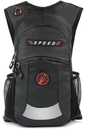 Bag Street Czarny plecak na motor wodoodporny sportowy lekki X30