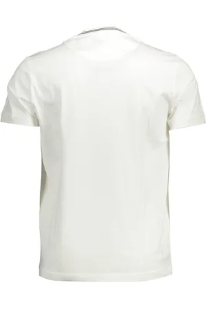 HARMONT&BLAINE T-SHIRT MĘSKI Z KRÓTKIM RĘKAWEM BIAŁY