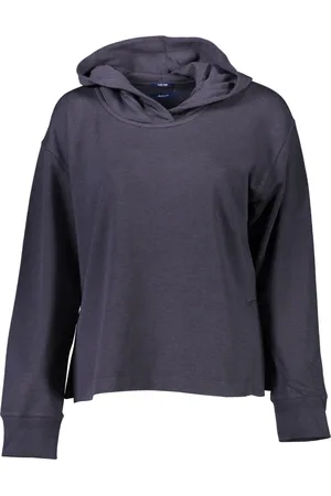 GANT BLUZA BEZ ZAMKA DAMSKA NIEBIESKA