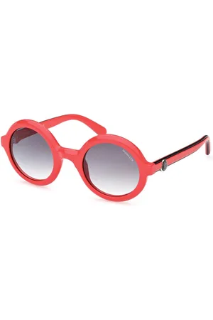 Moncler OKULARY PRZECIWSŁONECZNE CZERWONE
