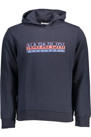 Napapijri BLUZA BEZ ZAMKA MĘSKA NIEBIESKA
