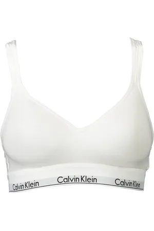 Calvin Klein BIUSTONOSZ BALKONOWY DAMSKI BIAŁY