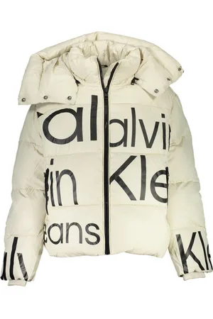 Calvin Klein BEŻOWA KURTKA DAMSKA