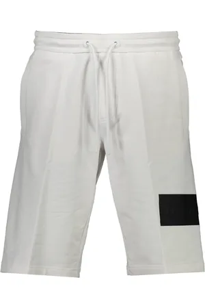 HERS KRÓTKIE SPODNIE MĘSKIE CALVIN KLEIN WHITE