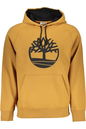 Timberland BLUZA BEZ ZAMKA MĘSKA BRĄZOWA