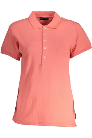 North Sails DAMSKA KOSZULKA POLO Z KRÓTKIM RĘKAWEM RÓŻOWA