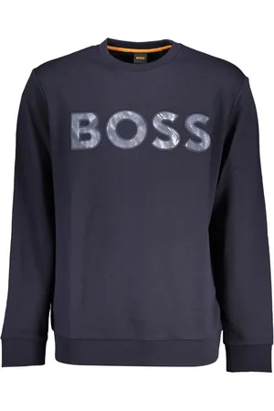 HUGO BOSS MAN NIEBIESKA BLUZA BEZ ZAMKA