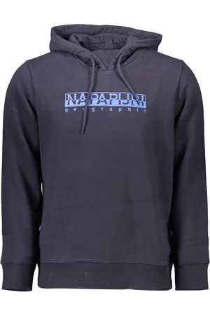 Napapijri BLUZA BEZ ZAMKA MĘSKA NIEBIESKA