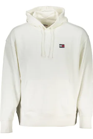 Tommy Hilfiger MĘSKA BLUZA BIAŁA BEZ ZAMKA