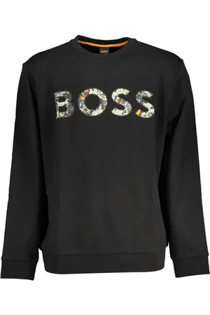 HUGO BOSS MAN CZARNY BLUZA BEZ ZAMKA