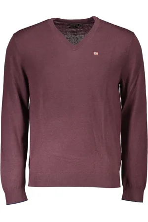 Napapijri CZERWONY SWETER MĘSKI