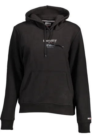 Tommy Hilfiger BLUZA BEZ ZAMKA DAMSKA CZARNA