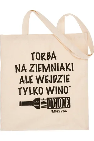 INNY Bawełniana torba typu shopper bag