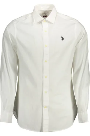 Ralph Lauren MĘSKA KOSZULKA POLO Z DŁUGIM RĘKAWEM, BIAŁA