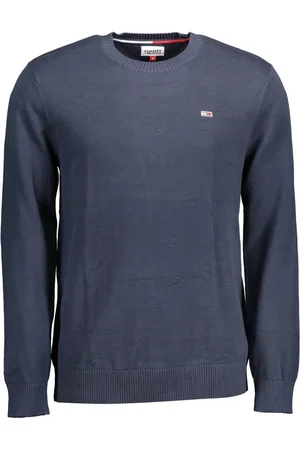 Tommy Hilfiger NIEBIESKI SWETER