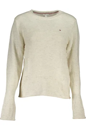 Tommy Hilfiger BIAŁY SWETER DAMSKI