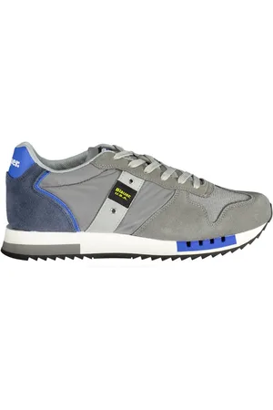 Blauer NIEBIESKIE SZARE MĘSKIE BUTY SPORTOWE
