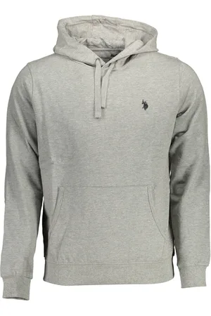 Ralph Lauren BLUZA US POLO BEZ ZAMKA SZARA MĘSKA