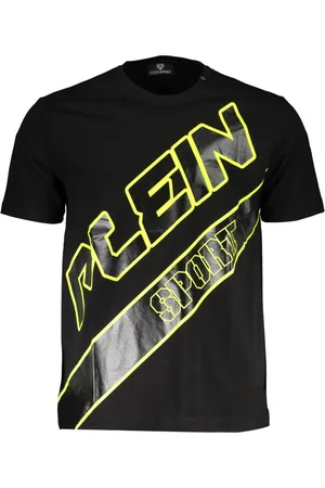 Philipp Plein T-SHIRT MĘSKI Z KRÓTKIM RĘKAWEM CZARNY