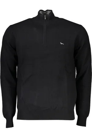 HARMONT&BLAINE CZARNY SWETER MĘSKI