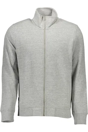 Superdry BLUZA Z ZAMKIEM MĘSKA SZARA
