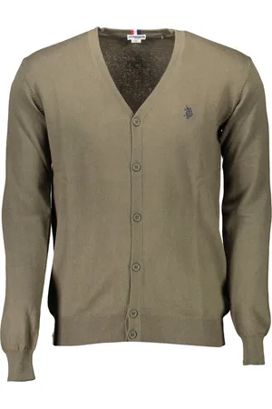 Ralph Lauren ZIELONY MĘSKI KARDIGAN US POLO