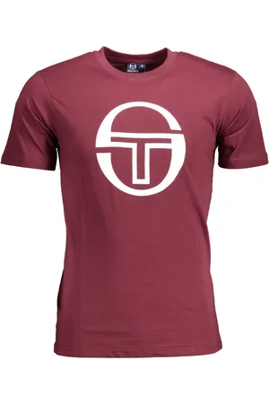 Sergio Tacchini T-SHIRT Z KRÓTKIM RĘKAWEM FIOLETOWY