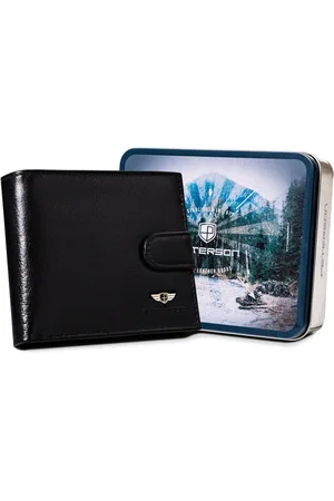 Peterson Duży portfel męski z systemem RFID Protect