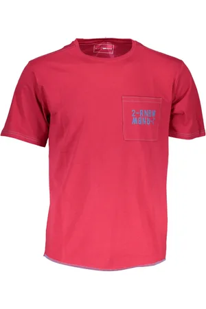 GAS T-SHIRT MĘSKI Z KRÓTKIM RĘKAWEM CZERWONY