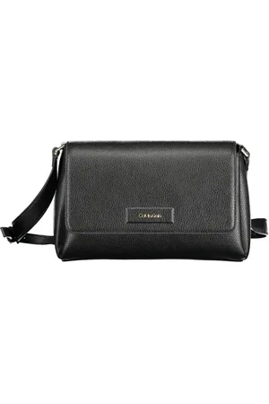 Calvin Klein CZARNA DAMSKA TORBA NA RAMIĘ