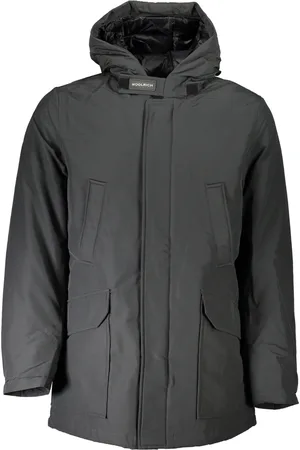 Woolrich SZARY WEŁNIANY KURTKA MĘSKA