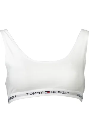 Tommy Hilfiger BIUSTONOSZ BALKONOWY DAMSKI BIAŁY