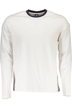 North Sails T-SHIRT Z DŁUGIM RĘKAWEM MĘSKI BIAŁY