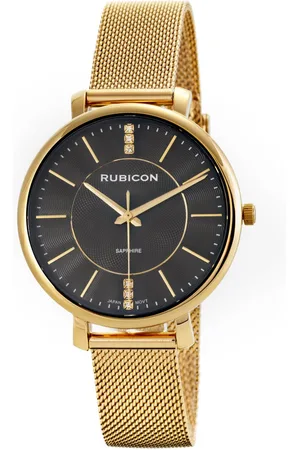 Rubicon ZEGAREK DAMSKI RNBE51 - SZAFIROWE SZKŁO (zr617h)