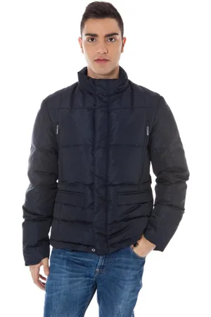 Calvin Klein NIEBIESKA KURTKA PUCHOWA MĘSKA