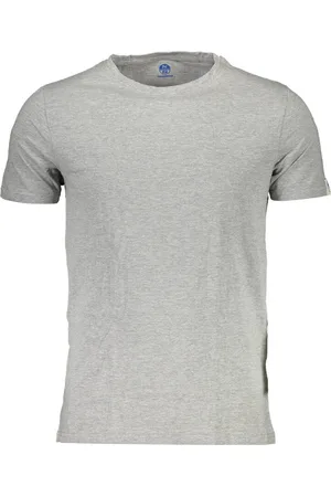 North Sails T-SHIRT MĘSKI ZEWNĘTRZNY SZARY