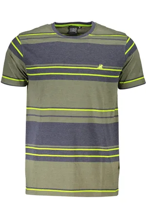 U.S. Grand Polo T-SHIRT POLO US GRAND KRÓTKI RĘKAW MĘSKI ZIELONY