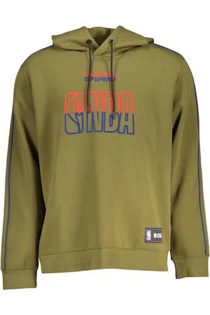 HUGO BOSS MAN ZIELONA BLUZA BEZ ZAMKA