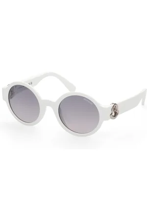 Moncler DAMSKIE BIAŁE OKULARY PRZECIWSŁONECZNE