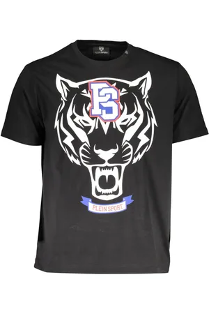 Philipp Plein T-SHIRT MĘSKI Z KRÓTKIM RĘKAWEM CZARNY