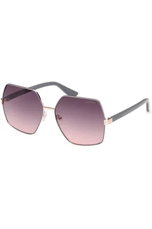 Guess DAMSKIE OKULARY PRZECIWSŁONECZNE RÓŻOWE