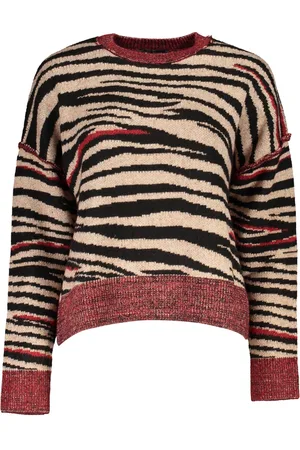Desigual CZERWONY SWETER DAMSKI