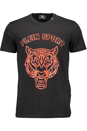 Philipp Plein T-SHIRT MĘSKI Z KRÓTKIM RĘKAWEM CZARNY
